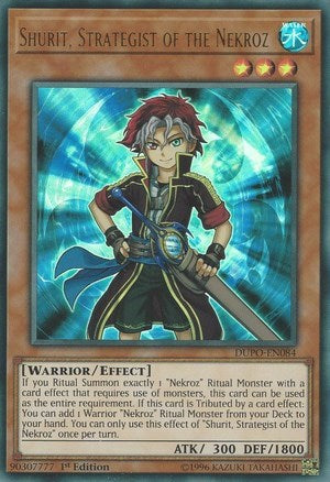 Shurit, Strategist of the Nekroz [DUPO-EN084] Ultra Rare | Exor Games Bridgewater