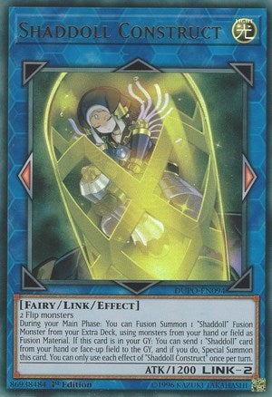 Shaddoll Construct [DUPO-EN094] Ultra Rare | Exor Games Bridgewater