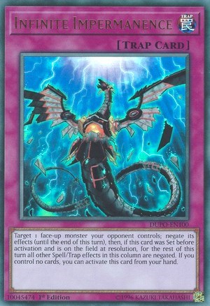 Infinite Impermanence [DUPO-EN100] Ultra Rare | Exor Games Bridgewater