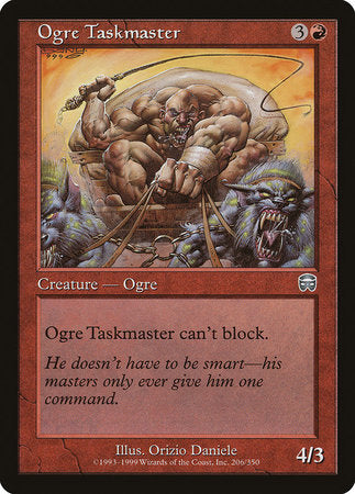 Ogre Taskmaster [Mercadian Masques] | Exor Games Bridgewater