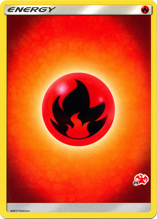 Fire Energy (Charizard Stamp #29) [Battle Academy 2020] | Exor Games Bridgewater