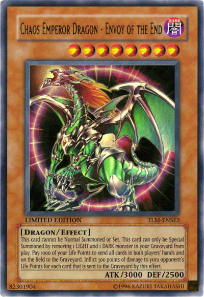 Chaos Emperor Dragon - Envoy of the End [TLM-ENSE2] Ultra Rare | Exor Games Bridgewater