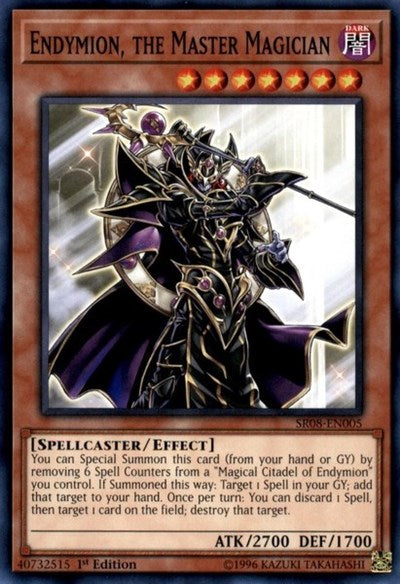 Endymion, the Master Magician [SR08-EN005] Common | Exor Games Bridgewater