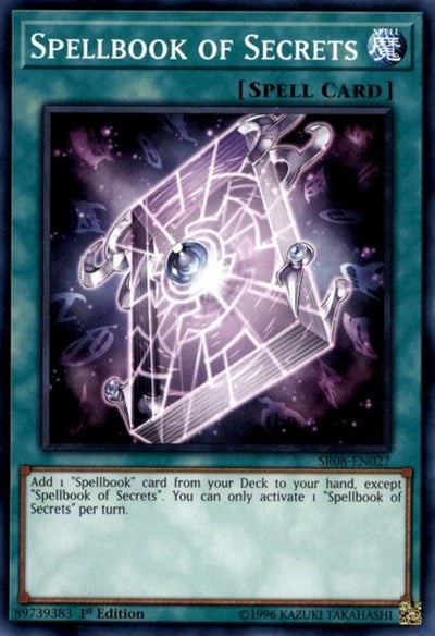 Spellbook of Secrets [SR08-EN027] Common | Exor Games Bridgewater