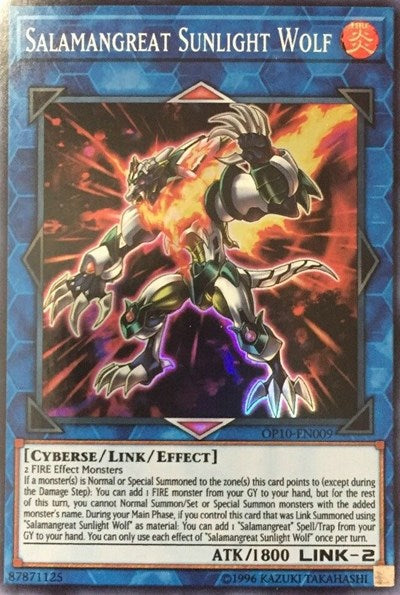 Salamangreat Sunlight Wolf [OP10-EN009] Super Rare | Exor Games Bridgewater