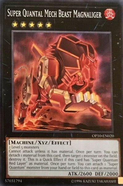 Super Quantal Mech Beast Magnaliger [OP10-EN020] Common | Exor Games Bridgewater