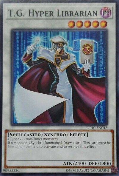 T.G. Hyper Librarian [OP10-EN018] Common | Exor Games Bridgewater
