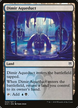 Dimir Aqueduct [GRN Guild Kit] | Exor Games Bridgewater