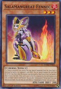 Salamangreat Fennec [DANE-EN003] Common | Exor Games Bridgewater