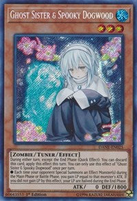 Ghost Sister & Spooky Dogwood [DANE-EN025] Secret Rare | Exor Games Bridgewater