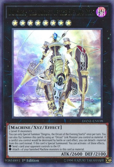 Dingirsu, the Orcust of the Evening Star [DANE-EN038] Ultra Rare | Exor Games Bridgewater