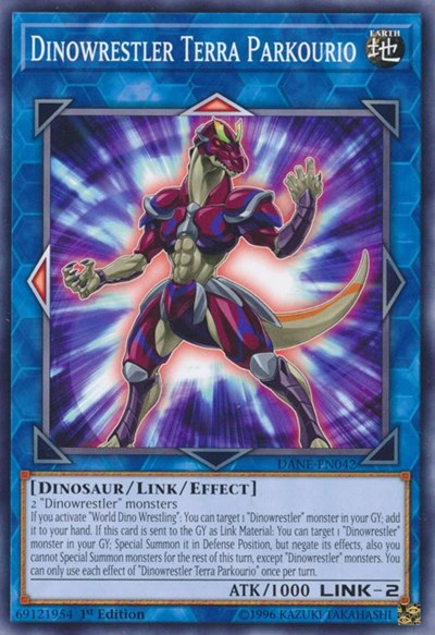 Dinowrestler Terra Parkourio [DANE-EN042] Common | Exor Games Bridgewater
