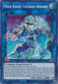 Mekk-Knight Crusadia Avramax [DANE-EN047] Secret Rare | Exor Games Bridgewater