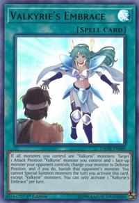 Valkyrie's Embrace [DANE-EN089] Ultra Rare | Exor Games Bridgewater