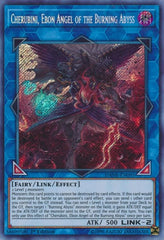 Cherubini, Ebon Angel of the Burning Abyss [DANE-EN095] Secret Rare | Exor Games Bridgewater