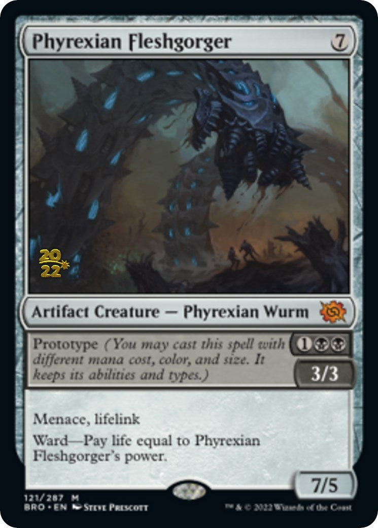 Phyrexian Fleshgorger [The Brothers' War: Prerelease Promos] | Exor Games Bridgewater