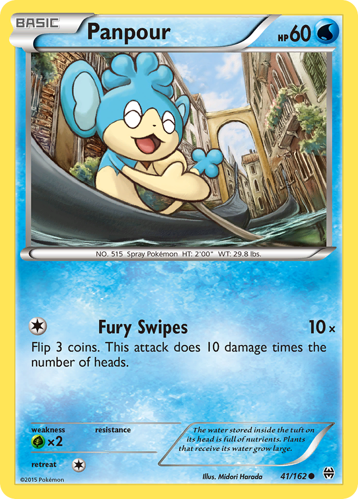 Panpour (41/162) [XY: BREAKthrough] | Exor Games Bridgewater