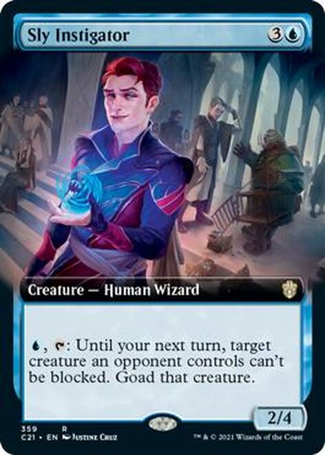 Sly Instigator (Extended) [Commander 2021] | Exor Games Bridgewater