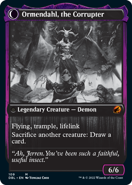Jerren, Corrupted Bishop // Ormendahl, the Corrupted [Innistrad: Double Feature] | Exor Games Bridgewater