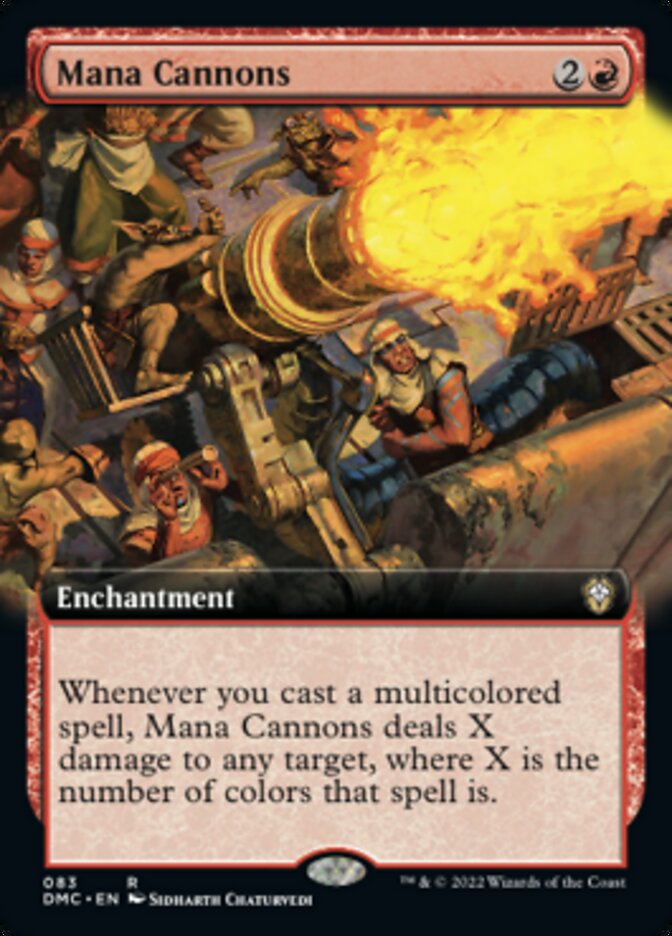 Mana Cannons (Extended Art) [Dominaria United Commander] | Exor Games Bridgewater