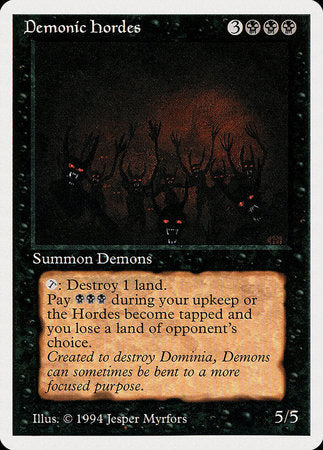 Demonic Hordes [Summer Magic / Edgar] | Exor Games Bridgewater