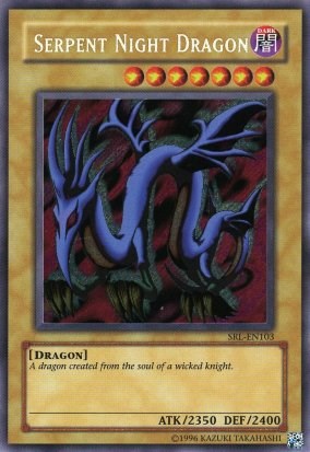 Serpent Night Dragon [SRL-EN103] Secret Rare | Exor Games Bridgewater