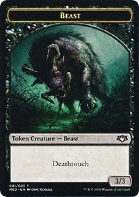 Beast Token [Mythic Edition: War of the Spark] | Exor Games Bridgewater