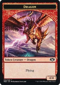 Dragon Token [Mythic Edition: War of the Spark] | Exor Games Bridgewater