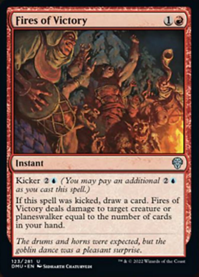 Fires of Victory [Dominaria United] | Exor Games Bridgewater
