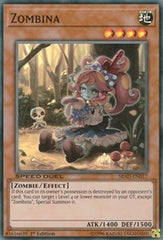 Zombina [SBAD-EN017] Super Rare | Exor Games Bridgewater