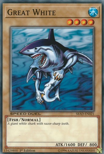 Great White [SBAD-EN021] Common | Exor Games Bridgewater