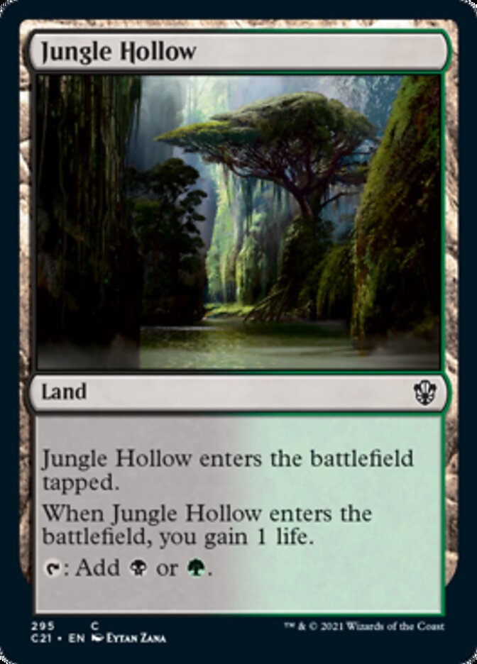 Jungle Hollow [Commander 2021] | Exor Games Bridgewater