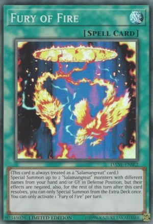 Fury of Fire [DANE-ENSE2] Super Rare | Exor Games Bridgewater