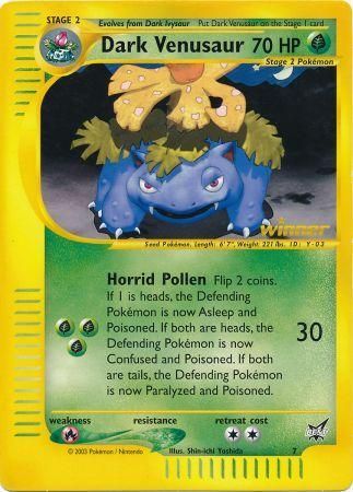 Dark Venusaur (7) (Jumbo Card) [Best of Promos] | Exor Games Bridgewater