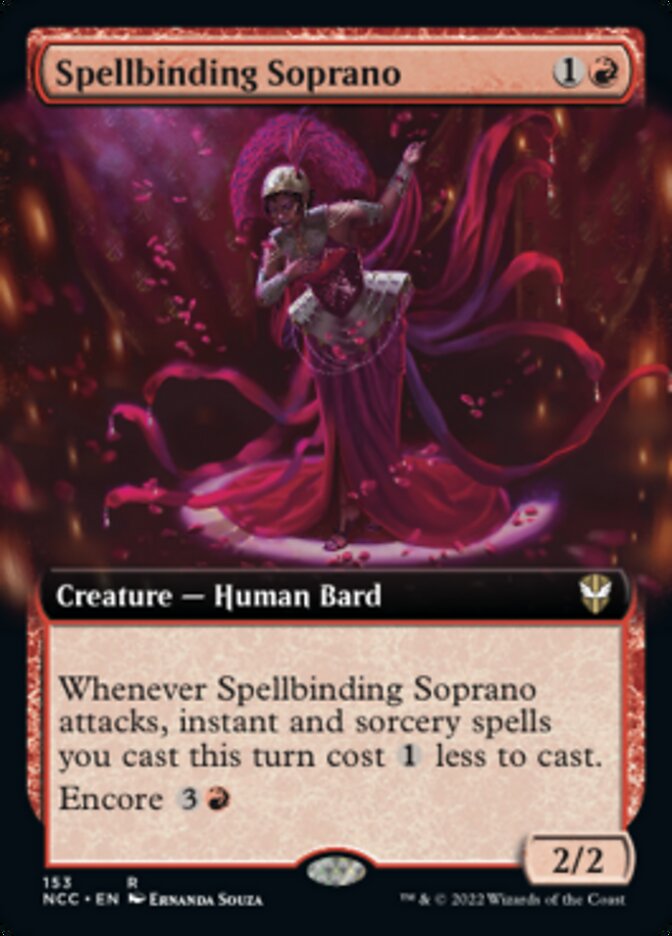 Spellbinding Soprano (Extended Art) [Streets of New Capenna Commander] | Exor Games Bridgewater