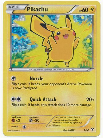 Pikachu (5/12) [McDonald's Promos: 2014 Collection] | Exor Games Bridgewater