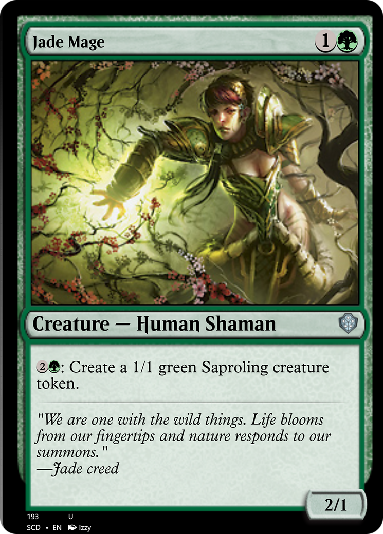 Jade Mage [Starter Commander Decks] | Exor Games Bridgewater