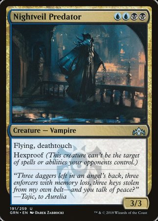 Nightveil Predator [Guilds of Ravnica] | Exor Games Bridgewater