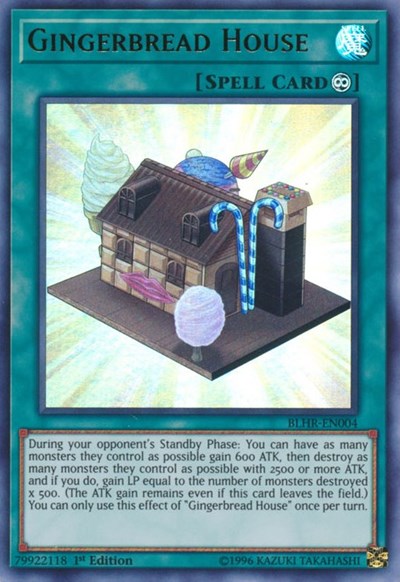 Gingerbread House [BLHR-EN004] Ultra Rare | Exor Games Bridgewater