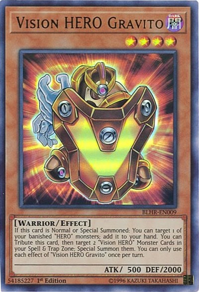 Vision HERO Gravito [BLHR-EN009] Ultra Rare | Exor Games Bridgewater