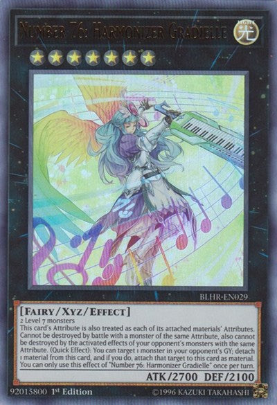 Number 76: Harmonizer Gradielle [BLHR-EN029] Ultra Rare | Exor Games Bridgewater