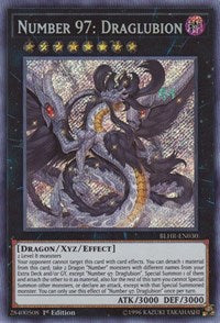 Number 97: Draglubion [BLHR-EN030] Secret Rare | Exor Games Bridgewater