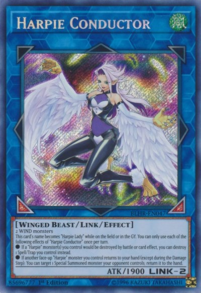 Harpie Conductor [BLHR-EN047] Secret Rare | Exor Games Bridgewater