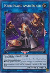 Double Headed Anger Knuckle [BLHR-EN048] Secret Rare | Exor Games Bridgewater