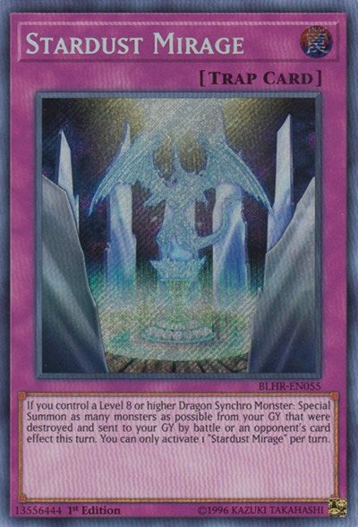 Stardust Mirage [BLHR-EN055] Secret Rare | Exor Games Bridgewater