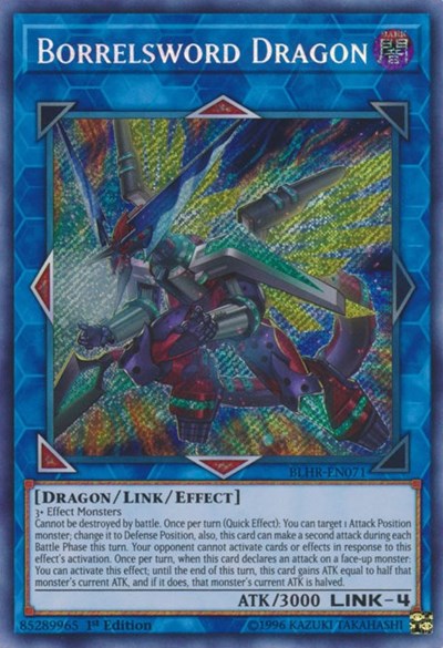 Borrelsword Dragon [BLHR-EN071] Secret Rare | Exor Games Bridgewater