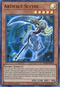 Artifact Scythe [BLHR-EN078] Ultra Rare | Exor Games Bridgewater