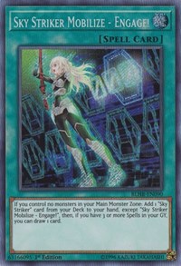 Sky Striker Mobilize - Engage! [BLHR-EN090] Secret Rare | Exor Games Bridgewater