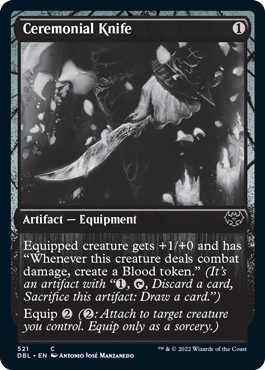 Ceremonial Knife [Innistrad: Double Feature] | Exor Games Bridgewater