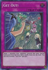 Get Out! [RIRA-EN076] Secret Rare | Exor Games Bridgewater